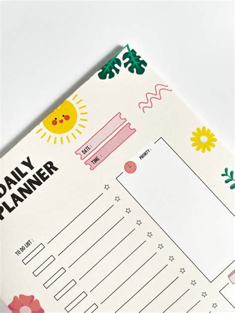 A5 Notepads - Rise and Shine Daily Planner – Numic