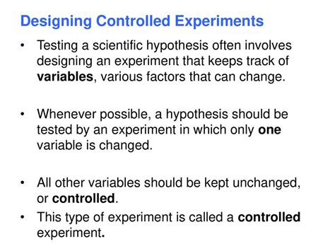 Image result for Controlled Experiment Design