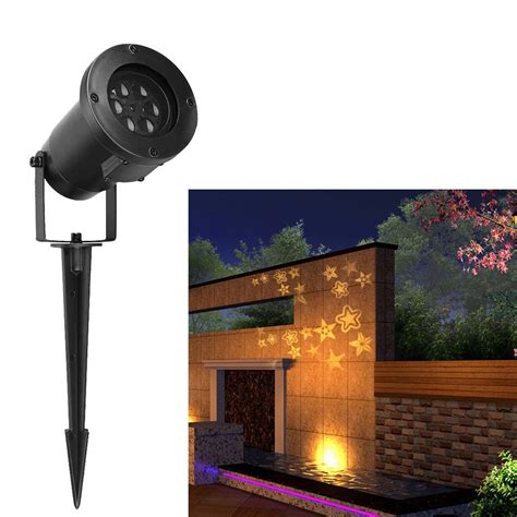 Excelvan LED Landscape Projector Light Decoration Light with Stereo Star Moves Automatically for ...