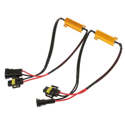 PopEye H11 H8 Male Female Adapter Wiring Harness Sockets Wire for Fog ...