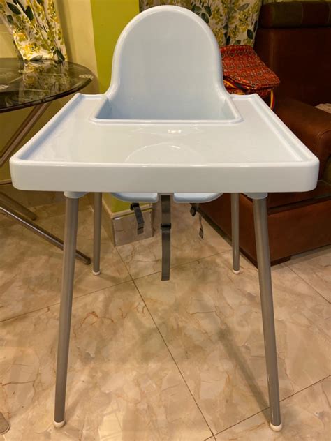 Buy Ikea Antilop Highchair with Tray,Safety Belt (Blue)For Kid Online ...