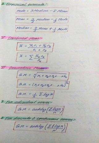 Image result for Statistic Formulas Explained