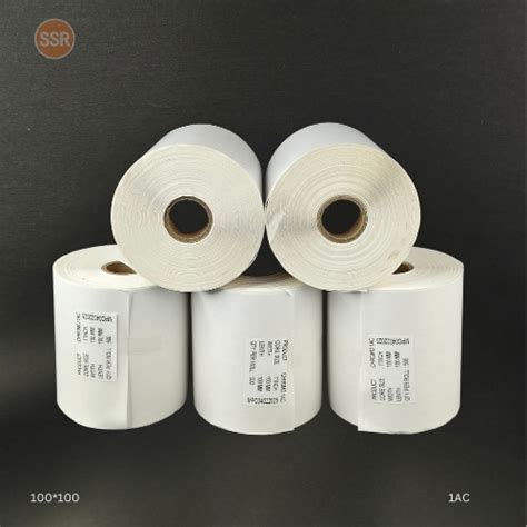 100x100 mm Chromo Labels | 1AC | 500 Rolls | Pack of 5 Rolls | SSR ...