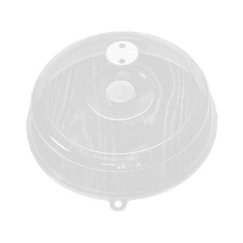 KERISTY Transparent Ventilated Microwave Food Plate Covers Lids ...
