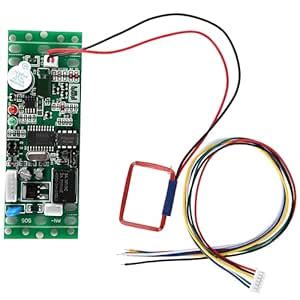 RFID Reader Module, 9-12V 125khz Embedded Control Board Access Control ...