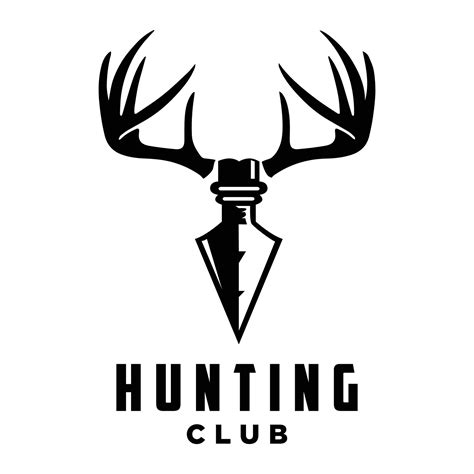 Hunting logo vector design template 20697799 Vector Art at Vecteezy