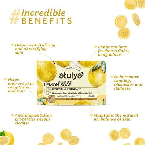 Buy ATULYA LEMON SOAP 125 GM Online & Get Upto 60% OFF at PharmEasy