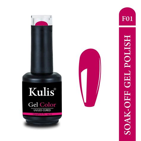 Kulis UV Fluorescent Gel Nail Polish 15ml | Soak-Off UV/LED Lamp Cured ...