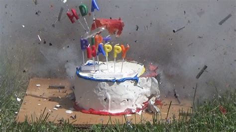 Image result for Exploding Birthday Cake