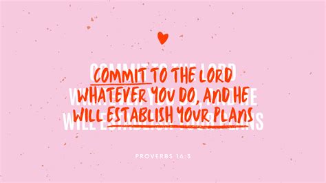 Proverbs 16:3 in 2025 | Bible verse desktop wallpaper, Christian quotes ...