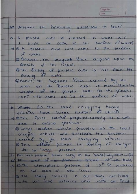 All Question Answer of Science Chapter 8 的图像结果