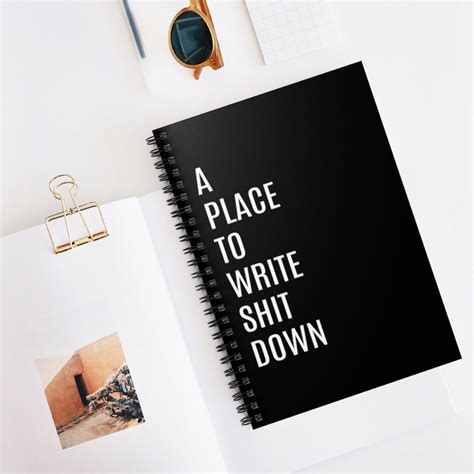 Funny Work Notebook Work From Home Gifts A Place to Write - Etsy India