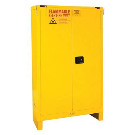 Durham Mfg Flammable Safety Storage Cabinet, 45 gal, 2 Shelves, Steel ...