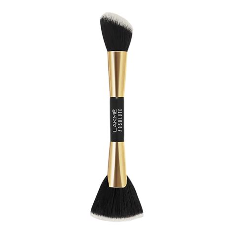 Lakme Absolute Makeup Master Tools - Dual Ended Blush and Contour Brush ...