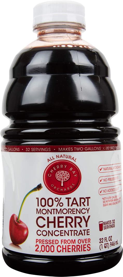 Amazon.com: Dynamic Health Organic Tart Cherry Juice, Unsweetened 100% ...