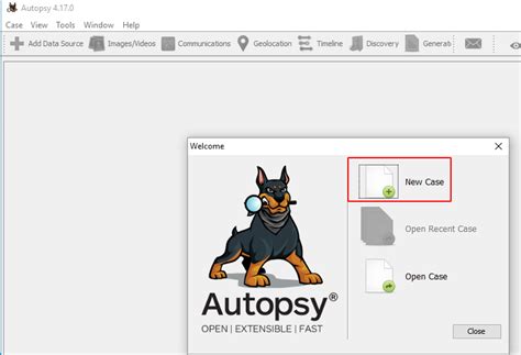 Comprehensive Guide on Autopsy Tool (Windows)