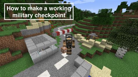 Image result for Minecraft Security Checkpoint Design