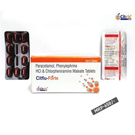 CITFLU-FORTE Tablets Citric Labs