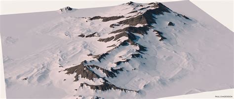 Landscape displacement map on Behance