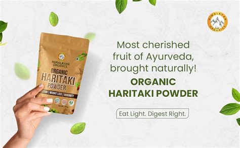 Buy Himalayan Organics Organic Haritaki/Harad Powder | Digestion ...