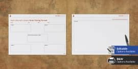 Geography Concept Map Note Taking Format (teacher made)