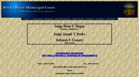 rrcourt.net - Rocky River Municipal Court - Rr Court