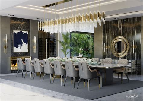 Elements Of Luxury Dining Room Interior Design