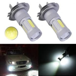 80W Fog HeadLight Driving Lamp DRL Stop Light COB LED Bulb Model H7 ...