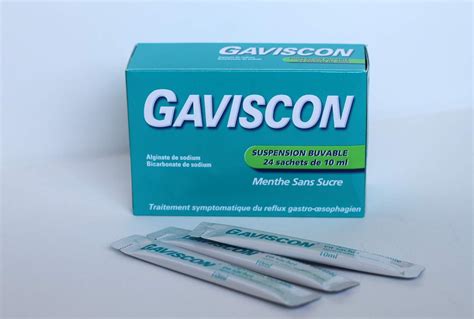 Buy Gaviscon Liquid Mint Flavour Sugar Free 24 Sachets of 10 ml Travel ...