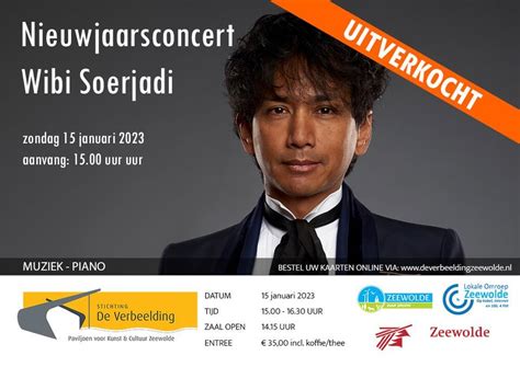 Nieuwjaarsconcert 2023 met Wibi Soerjadi, Stichting De Verbeelding ...