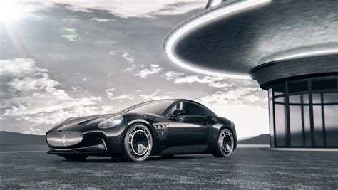 The "Ouroboros" Virtual Concept Imagines Maserati's GranTurismo EV With ...