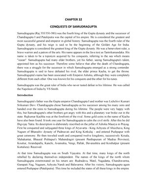 Chapter 4 Harshwardhan Kingdom 6TH Century AD - CHAPTER 4 HARSHWARDHAN ...