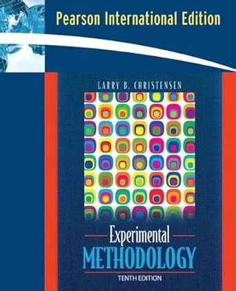 Buy Experimental Methodology: International Edition Book Online at Low ...