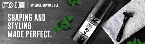 Axe Invisible Shaving Gel, Craft Your Look Beard Grooming Transparent ...