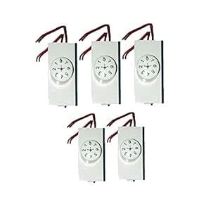 7 Step Modular Fan Regulators (White) -Pack of 5 : Amazon.in: Home ...