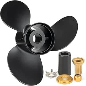 Quickcruiser 13 1/4 x17 Upgrade Aluminum Outboard Propeller fit Mercury ...
