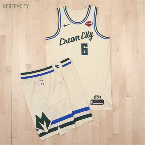 In Detail: Milwaukee Bucks 2019-20 Cream City Jersey Photo Gallery ...
