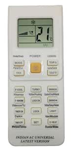 Buy TK ELECTRANICS™ Universal AC Remote Control YY-269, LCD Display ...
