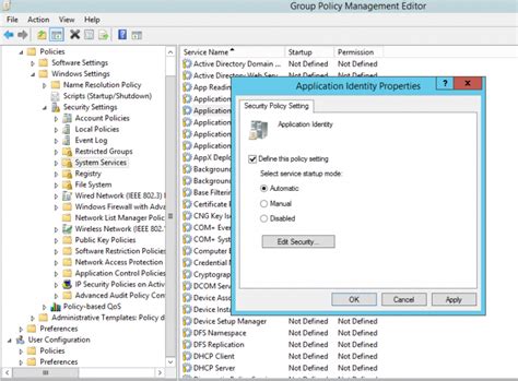 Configure AppLocker 的图像结果