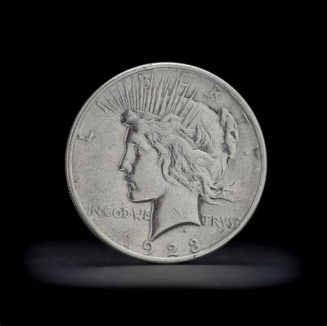 Vintage 1923 Peace Silver D Dollar For Sale at 1stDibs | 1923 d peace ...