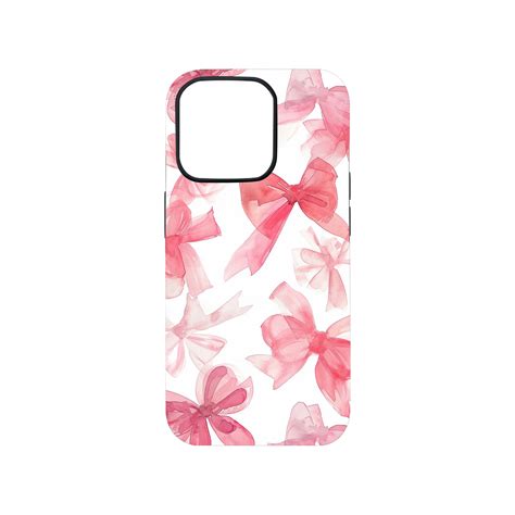 Pretty In Pink Bow Case – Sleek Cases | Anti Yellow Cases At 199
