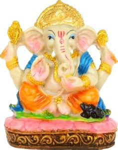 Awesome Craft Lord Ganesha Idol God Ganpati Handicraft Statue Spiritual ...