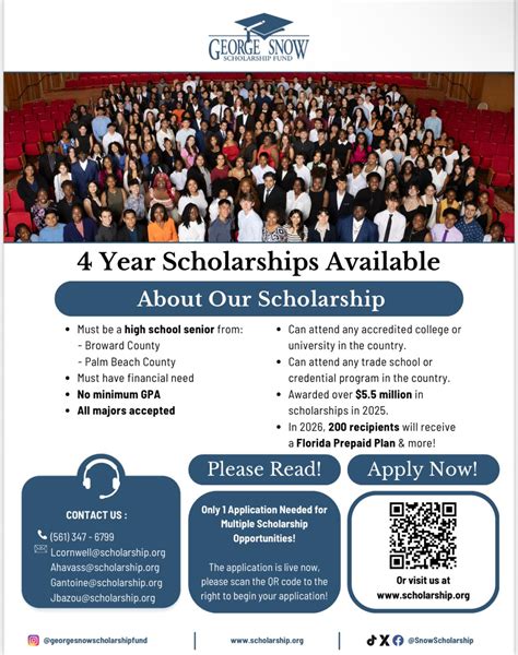 The George Snow Scholarship Fund – The Hispanic Heritage Chamber of ...