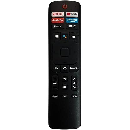 Buy 7SEVEN® Compatible Hisense Tv Remote Control for Smart Android 4K ...