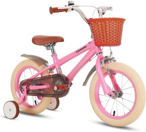 Buy CYCMOTO Anne Kids Bike, 14 16 Inch Girls Bike with Double Hand ...