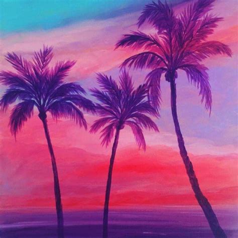 Palm Trees Art 的图像结果