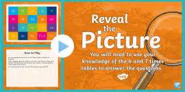 Multiplication Reveal the Picture Plenary Activity - Twinkl