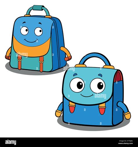 School Bags Cartoon 的图像结果