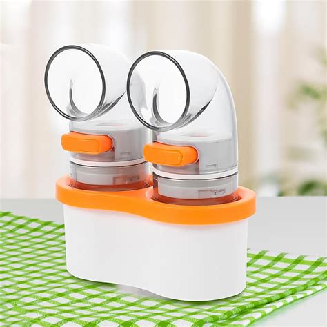 2-in-1 Seasoning Dispenser Set with Base