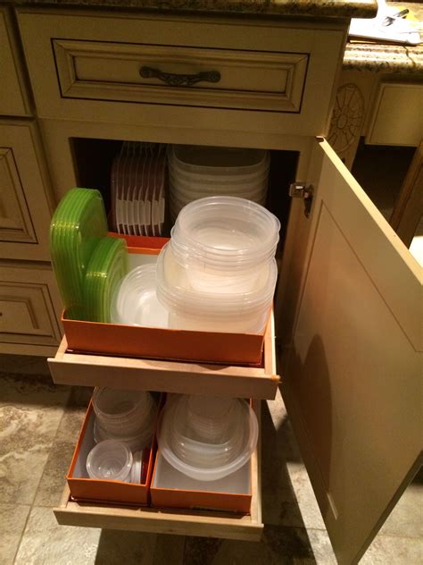Image result for Storage Solutions for Tupperware